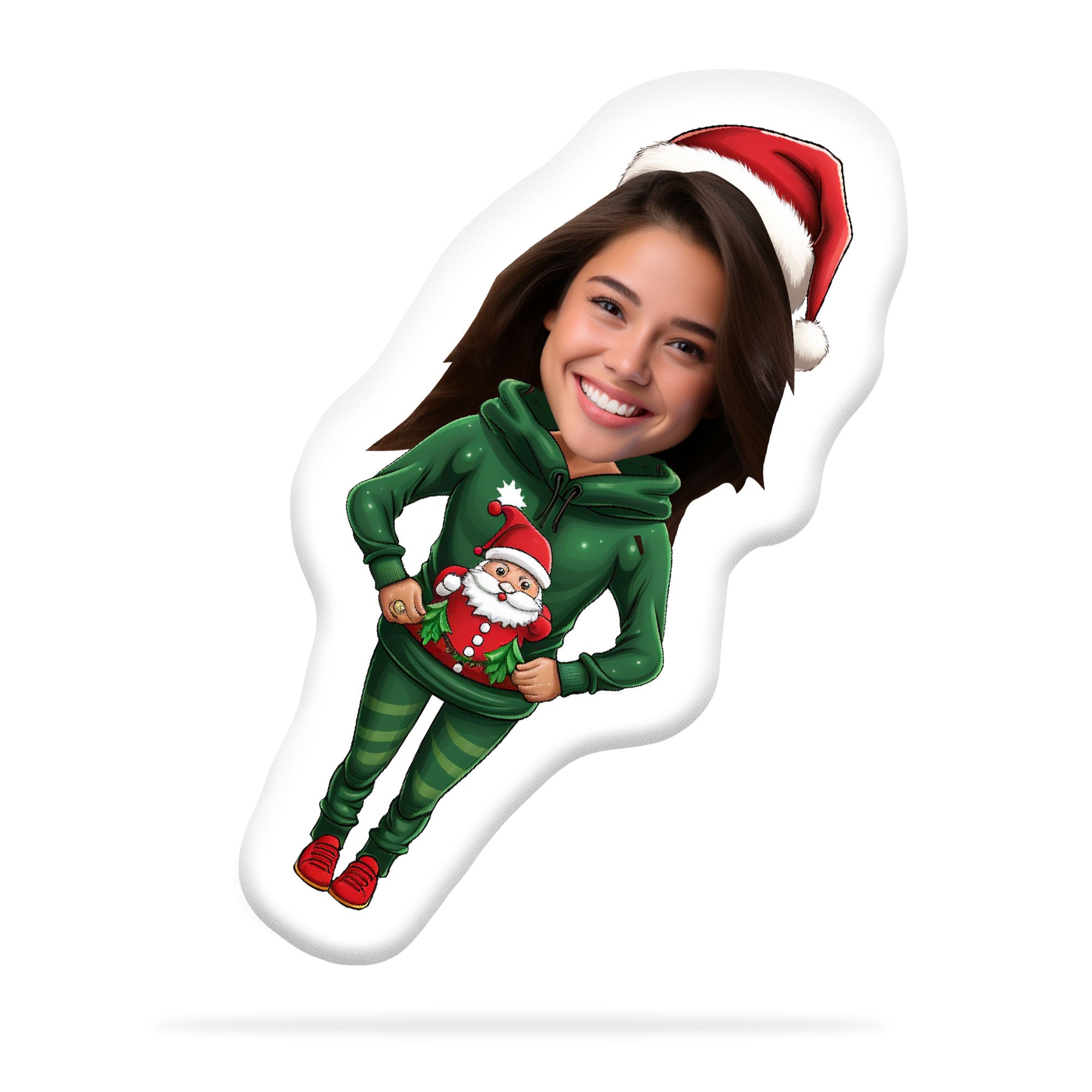 Personalizirana Blazina z Obrazom "Božični Pulover"