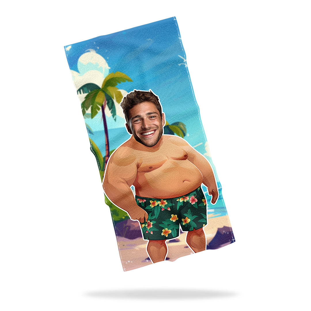 Personalizovaný Ručník s Obličejem "Debelanko"