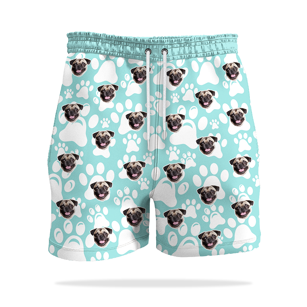 Personalizované Psí Šortky s Obličeji