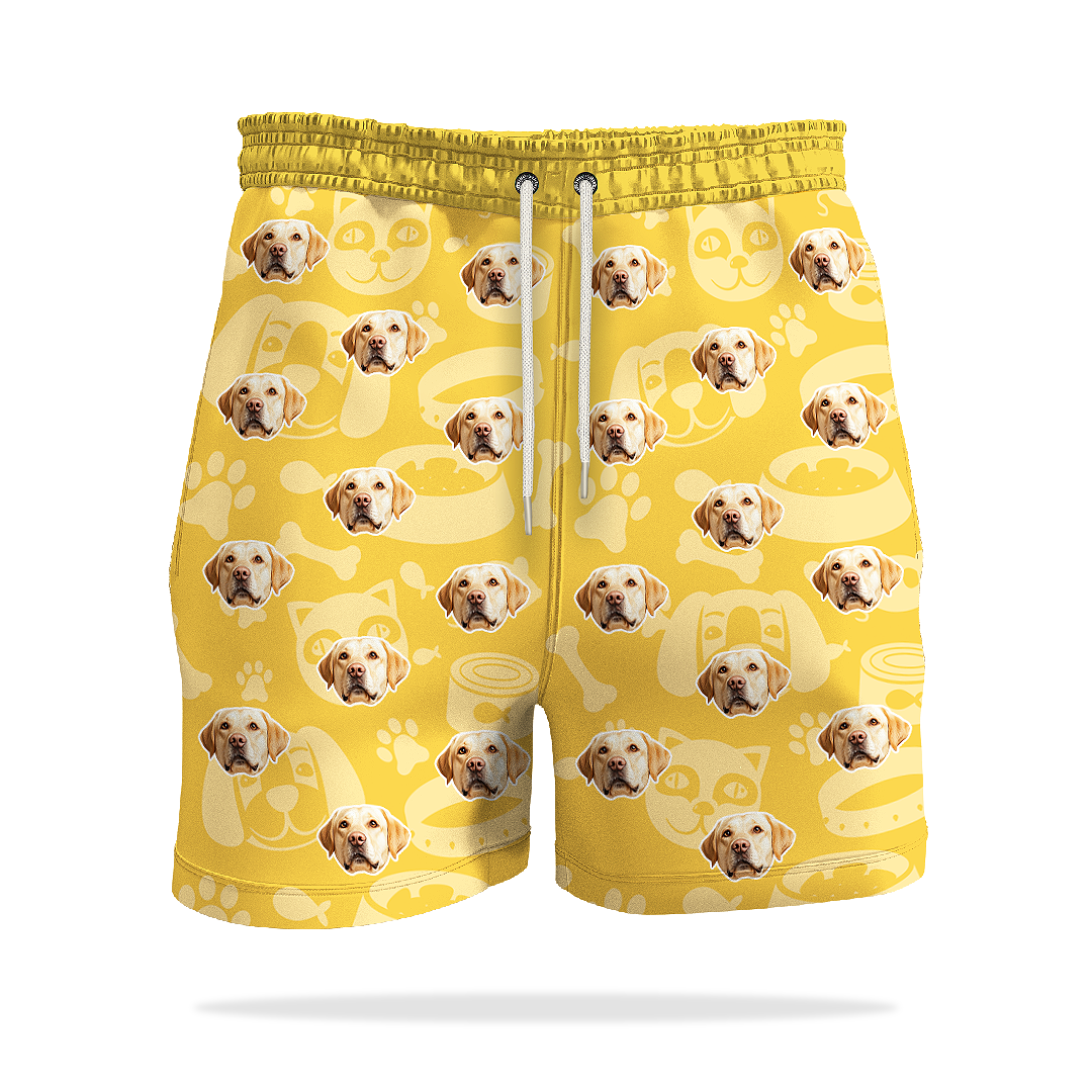 Personalizované Psí Šortky s Obličeji