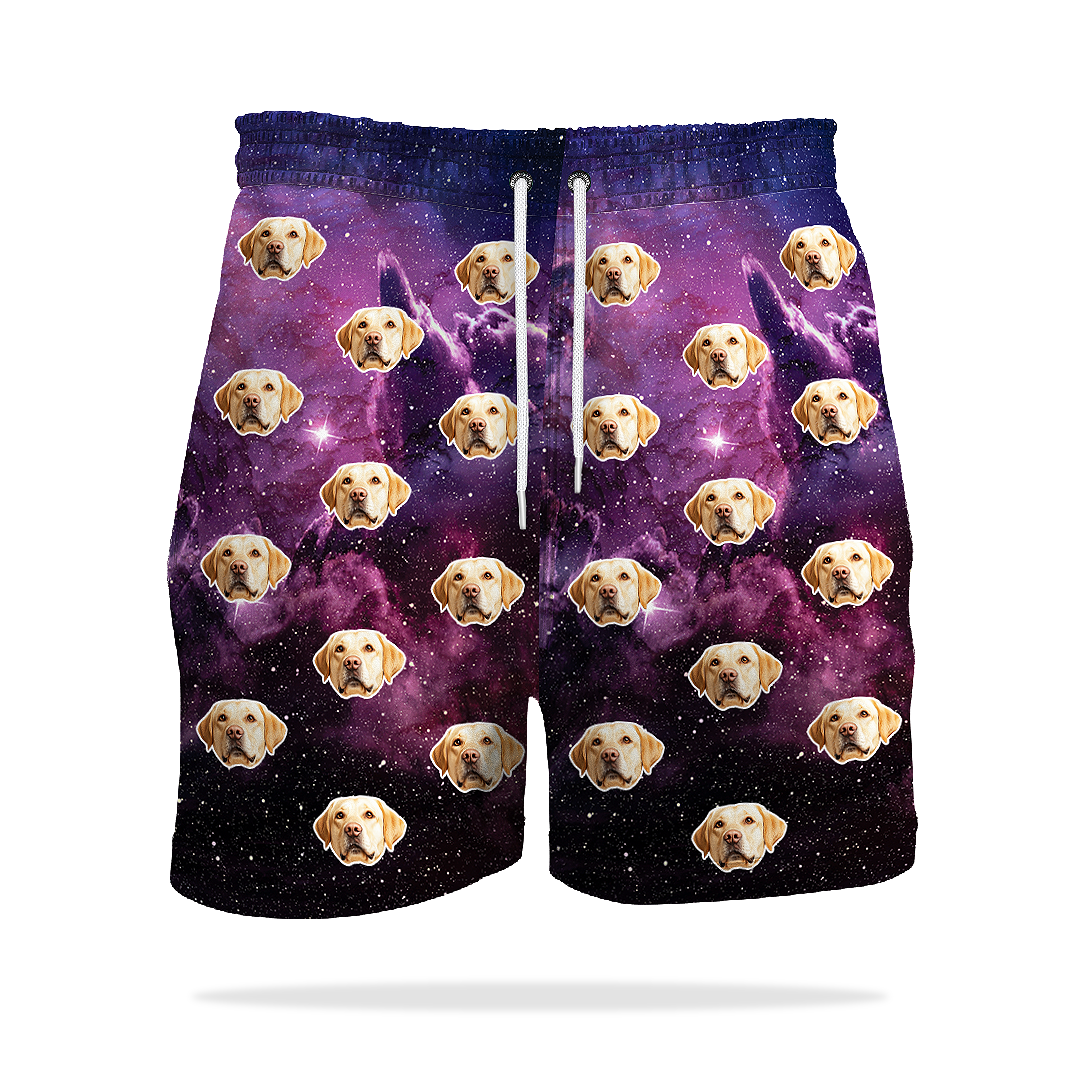 Personalizované Bláznivé Kraťasy s Obličeji