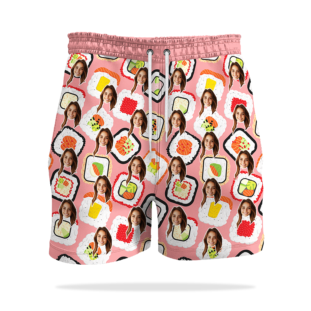 Персонализирани Шорти со Лица со Храна
