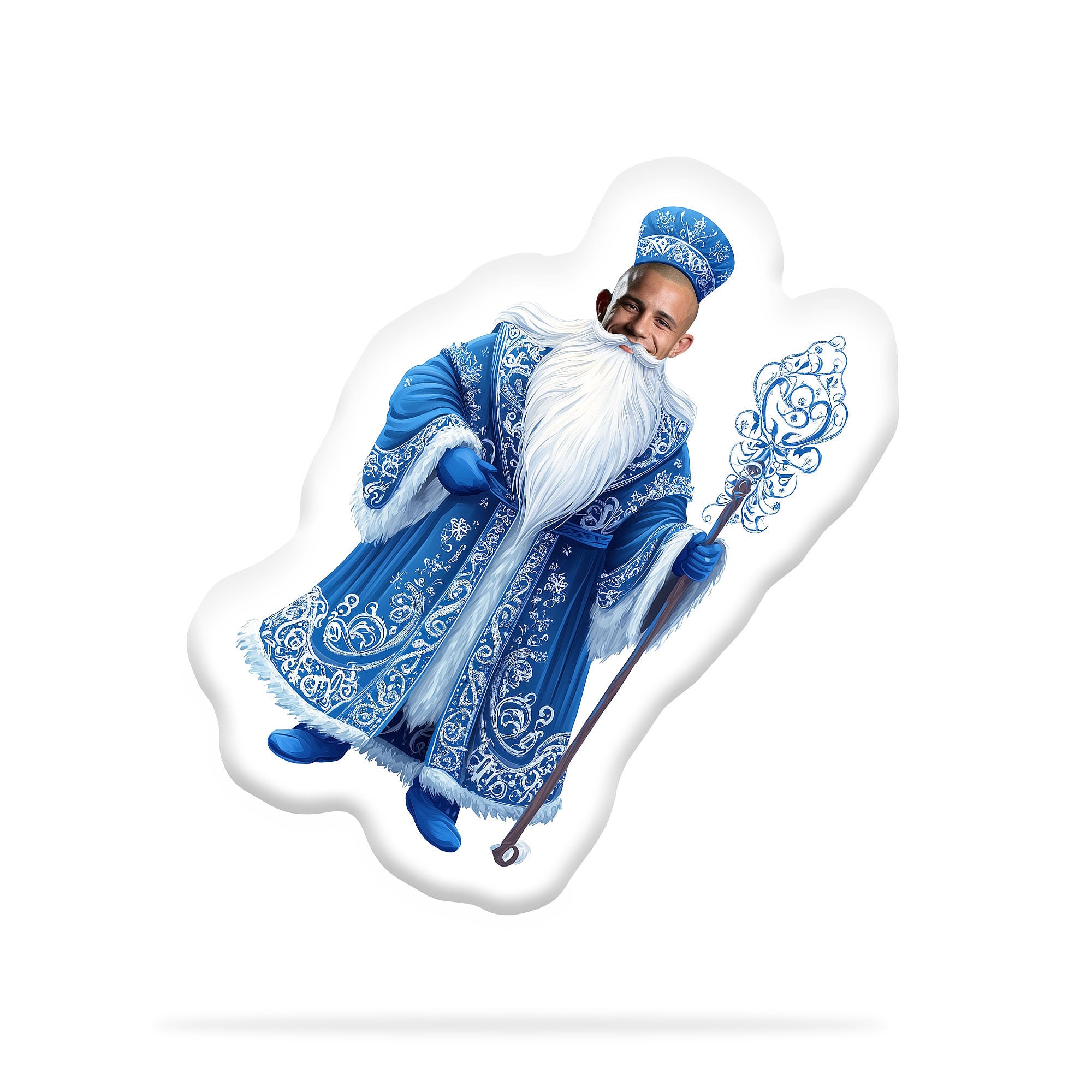 Personalizirana Blazina z Obrazom "Dedek Mraz"