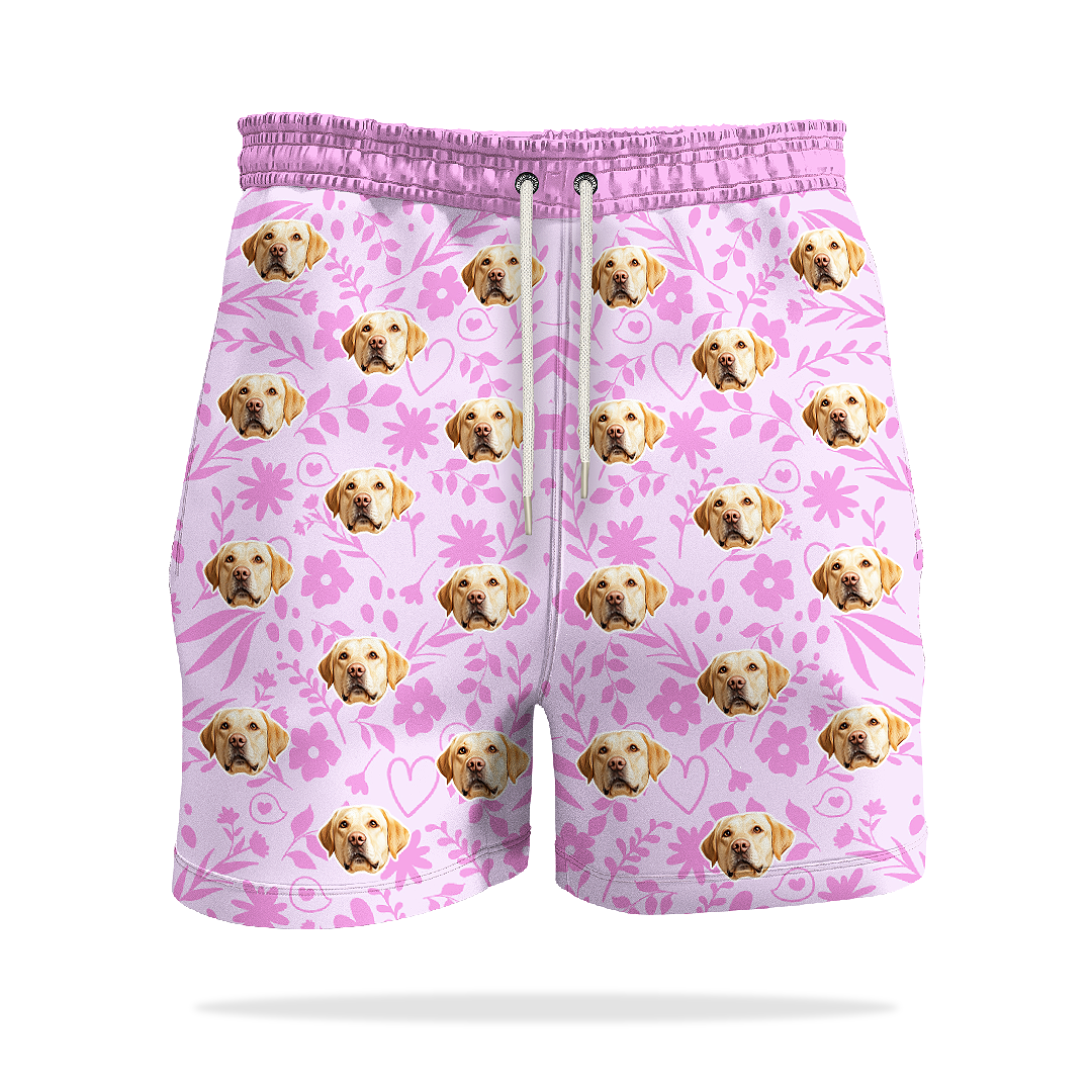 Personalizované Bláznivé Kraťasy s Obličeji