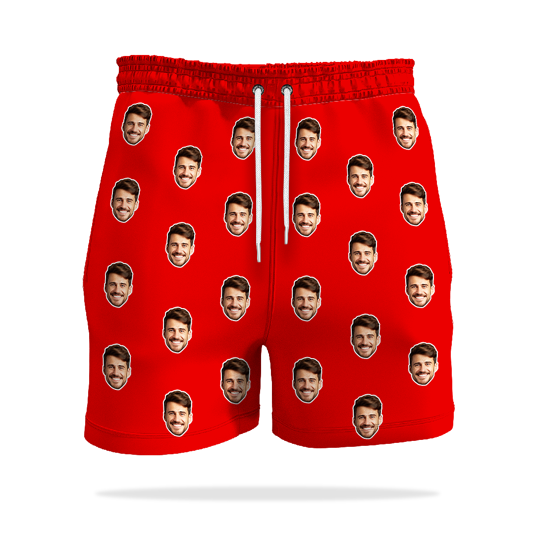 Персонализирани Цветни Шорцеви со Лица