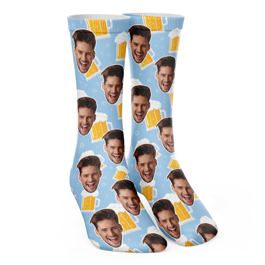 Добави Персонализирани Щури Чорапи - My Face On Sox