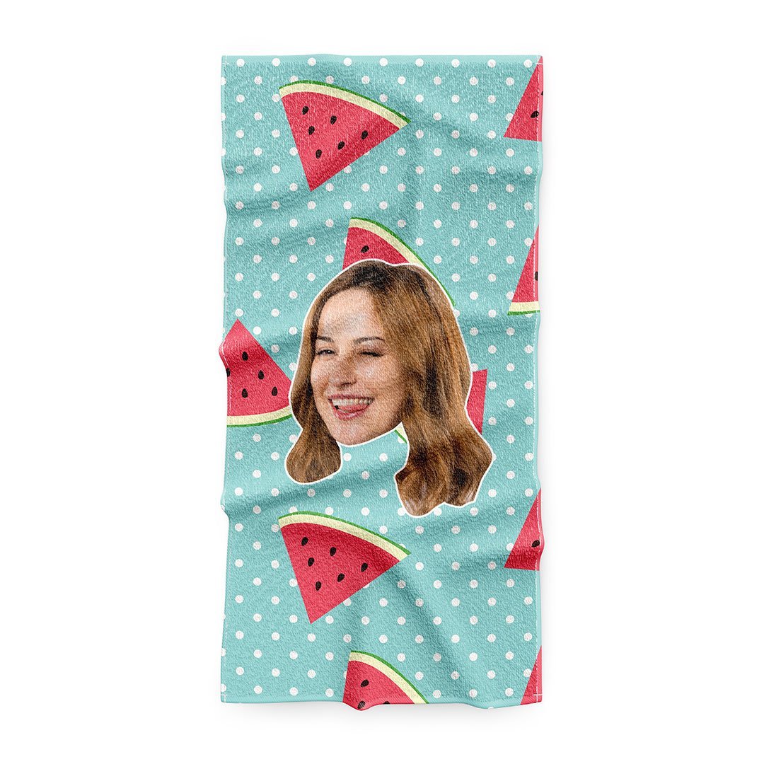 Персонализирана хавлия с Храна с 1 лице - My Face On Sox