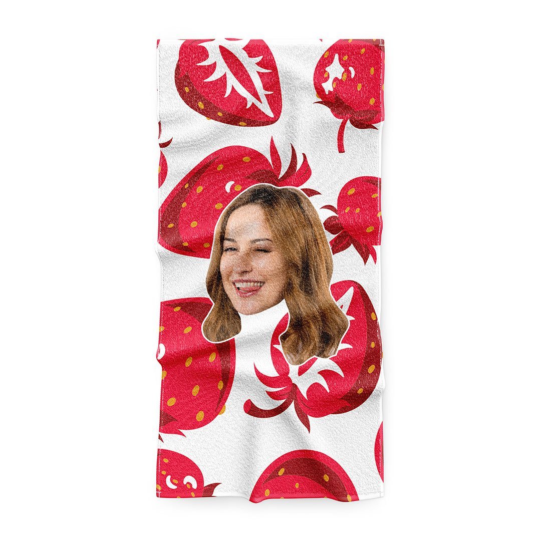 Персонализирана хавлия с Храна с 1 лице - My Face On Sox