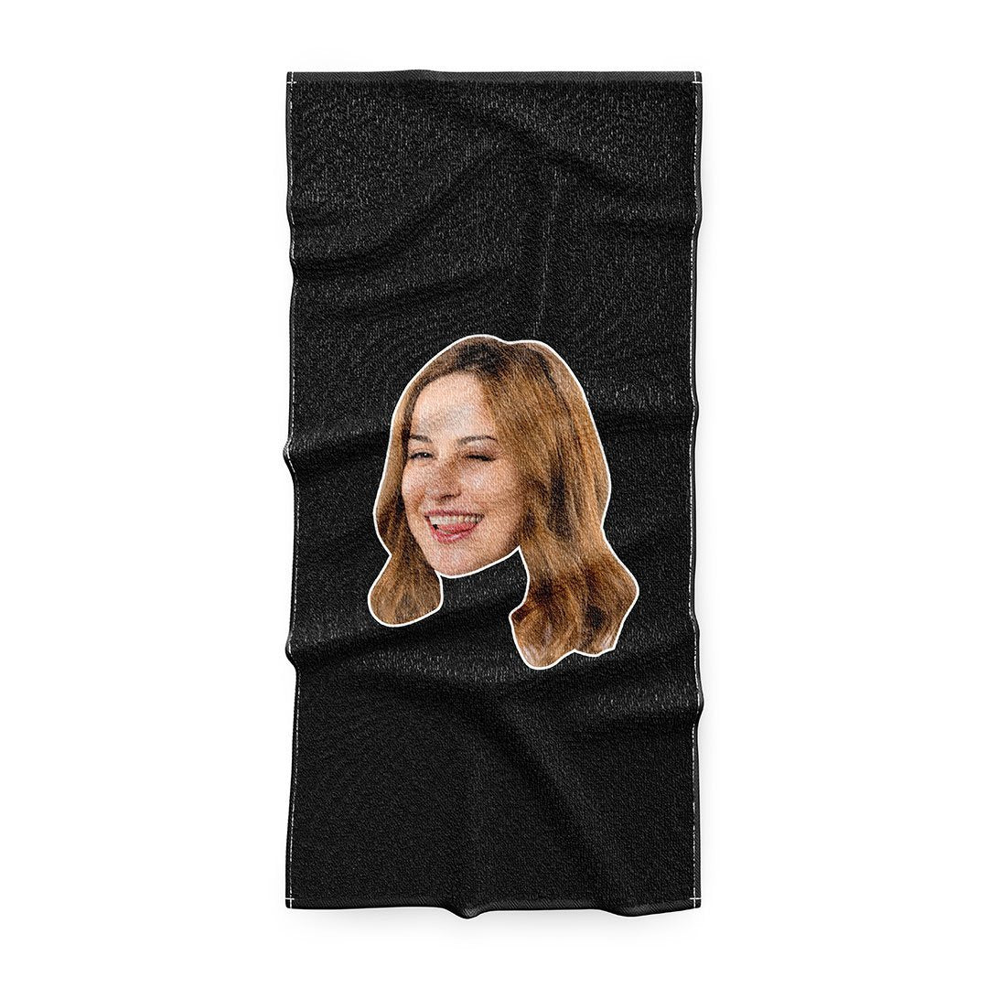 Персонализирана Класическа хавлия с 1 лице - My Face On Sox