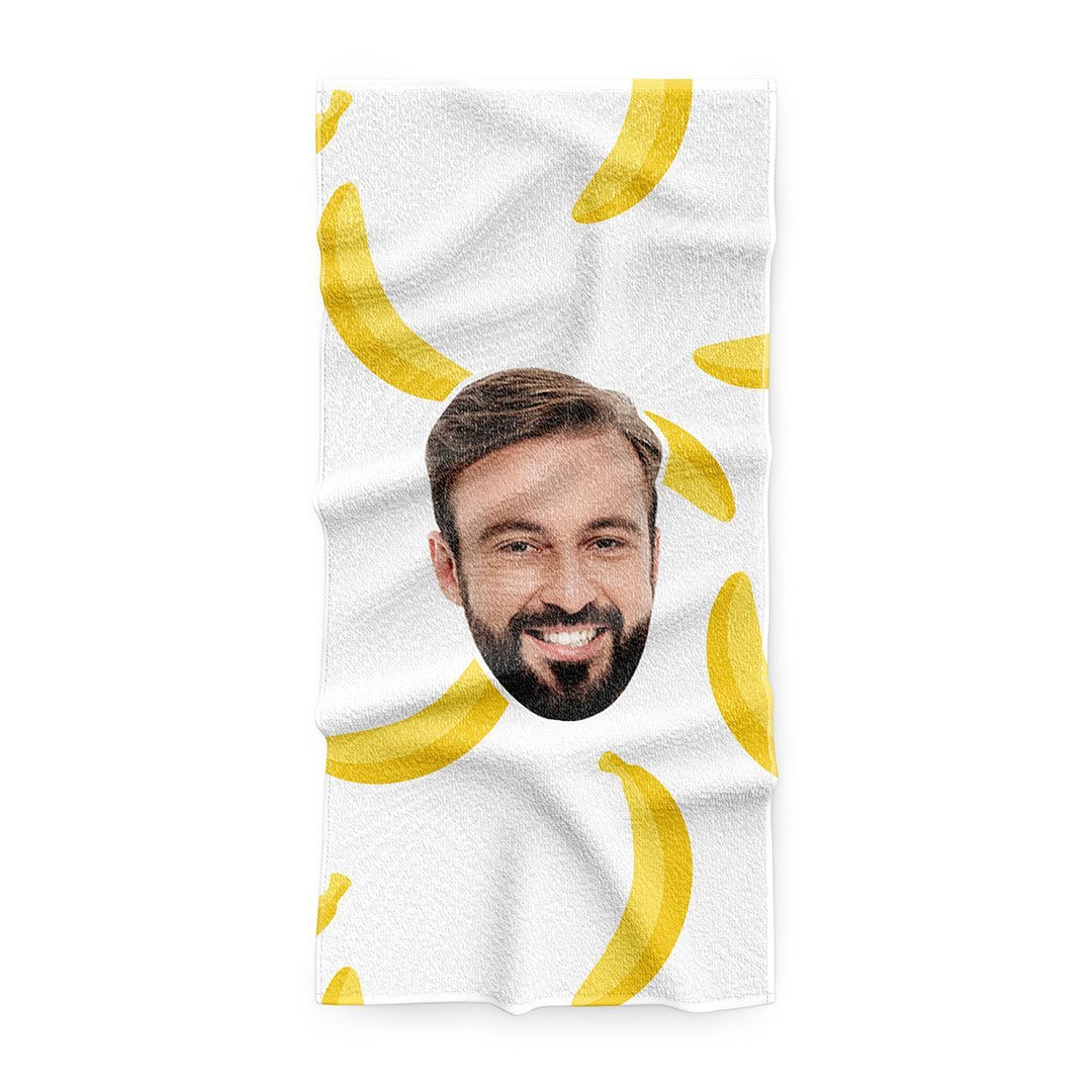 Персонализирана Щура хавлия с 1 лице - My Face On Sox