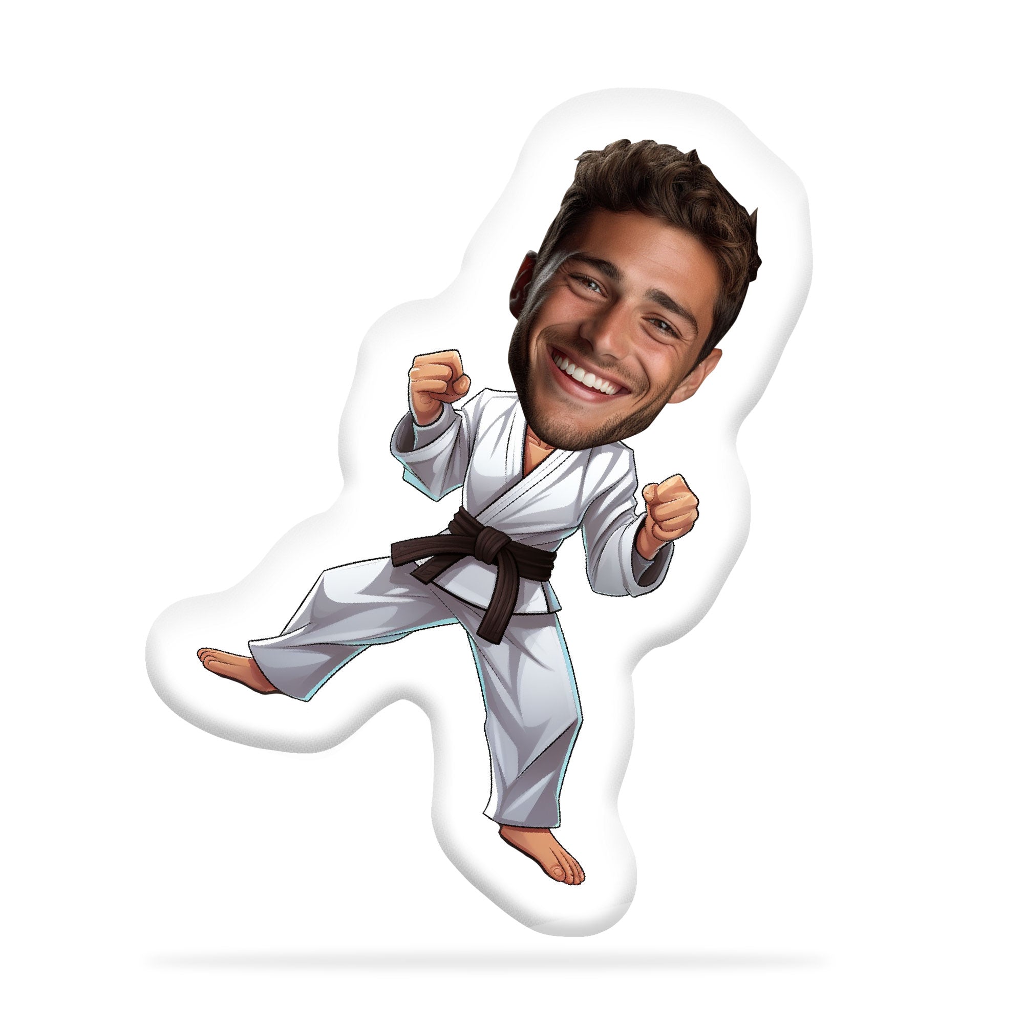 Персонализирана Перница со Лице „Каратист/Каратистка“