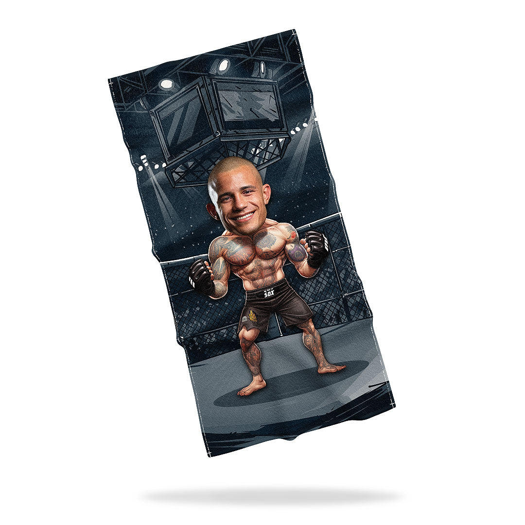 Personalized Face Towel 'MMA Fighter'