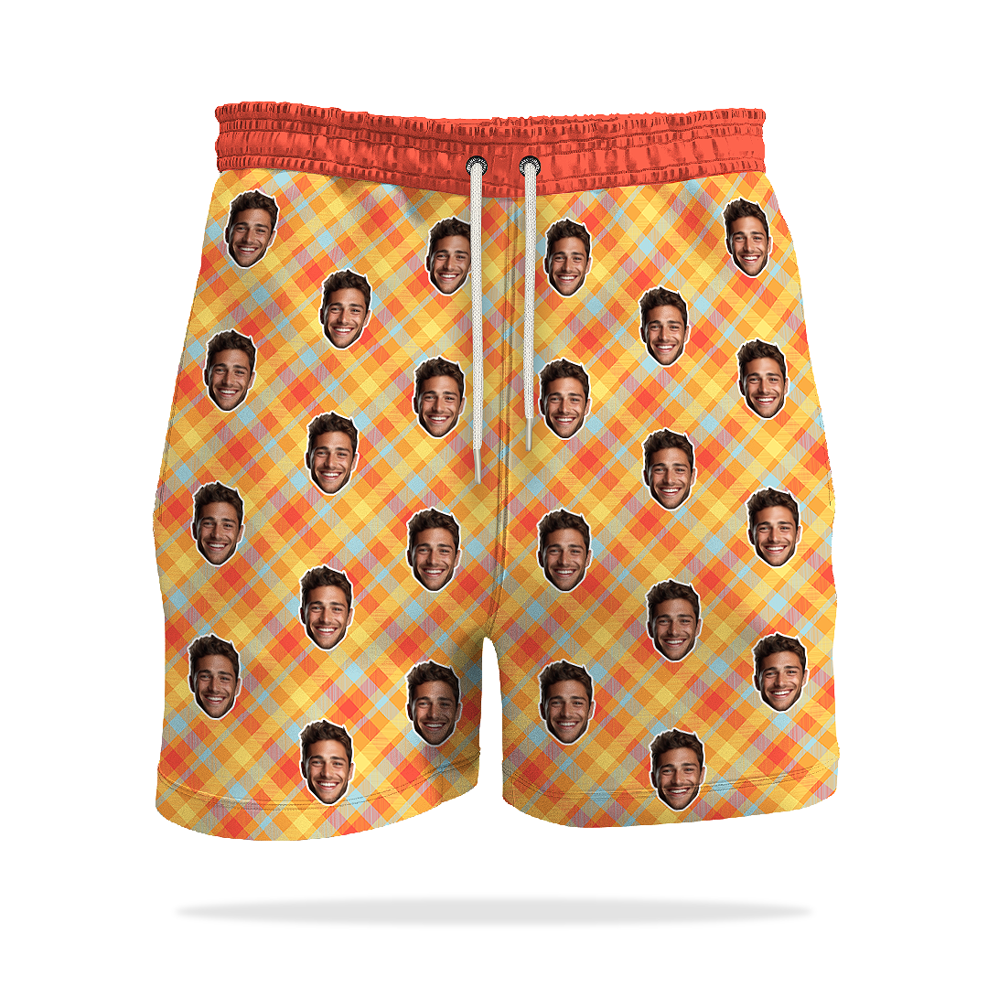 Персонализирани Прости Шорцеви со Лица