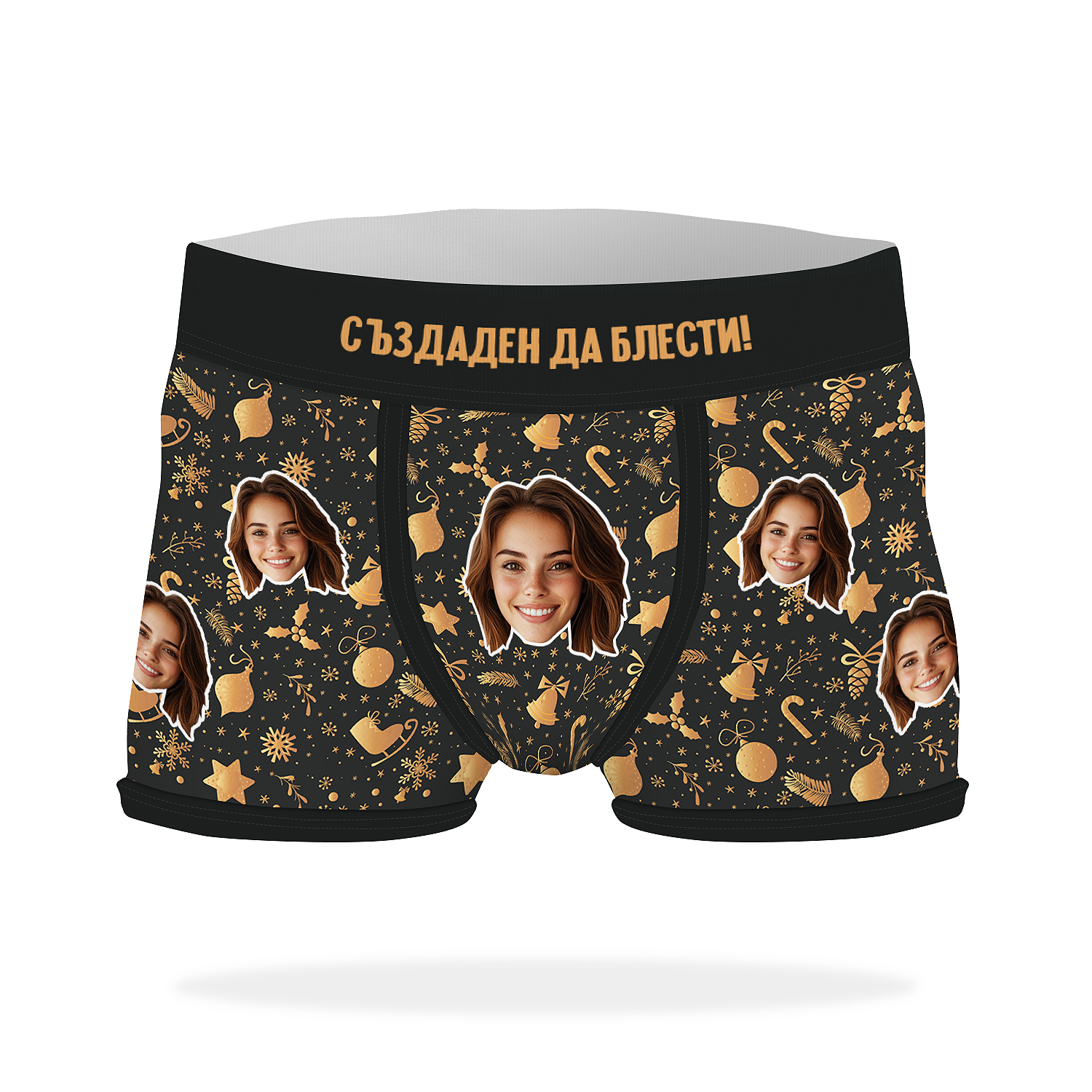 Personalized Classic Boxers with Faces