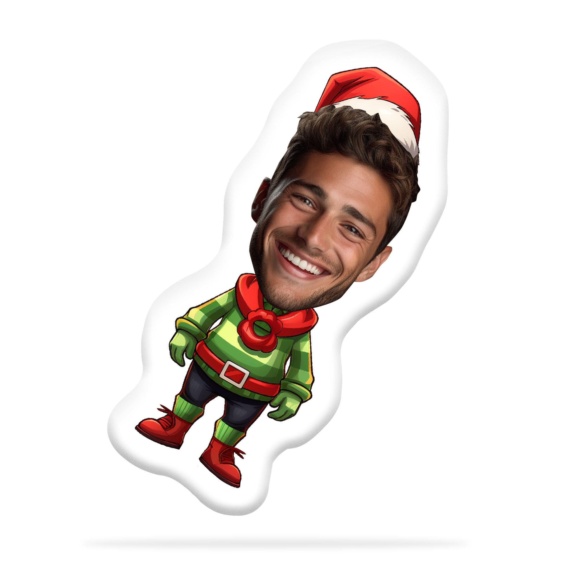 Персонализирана Перница со Лице „Божиќни Џуџиња“