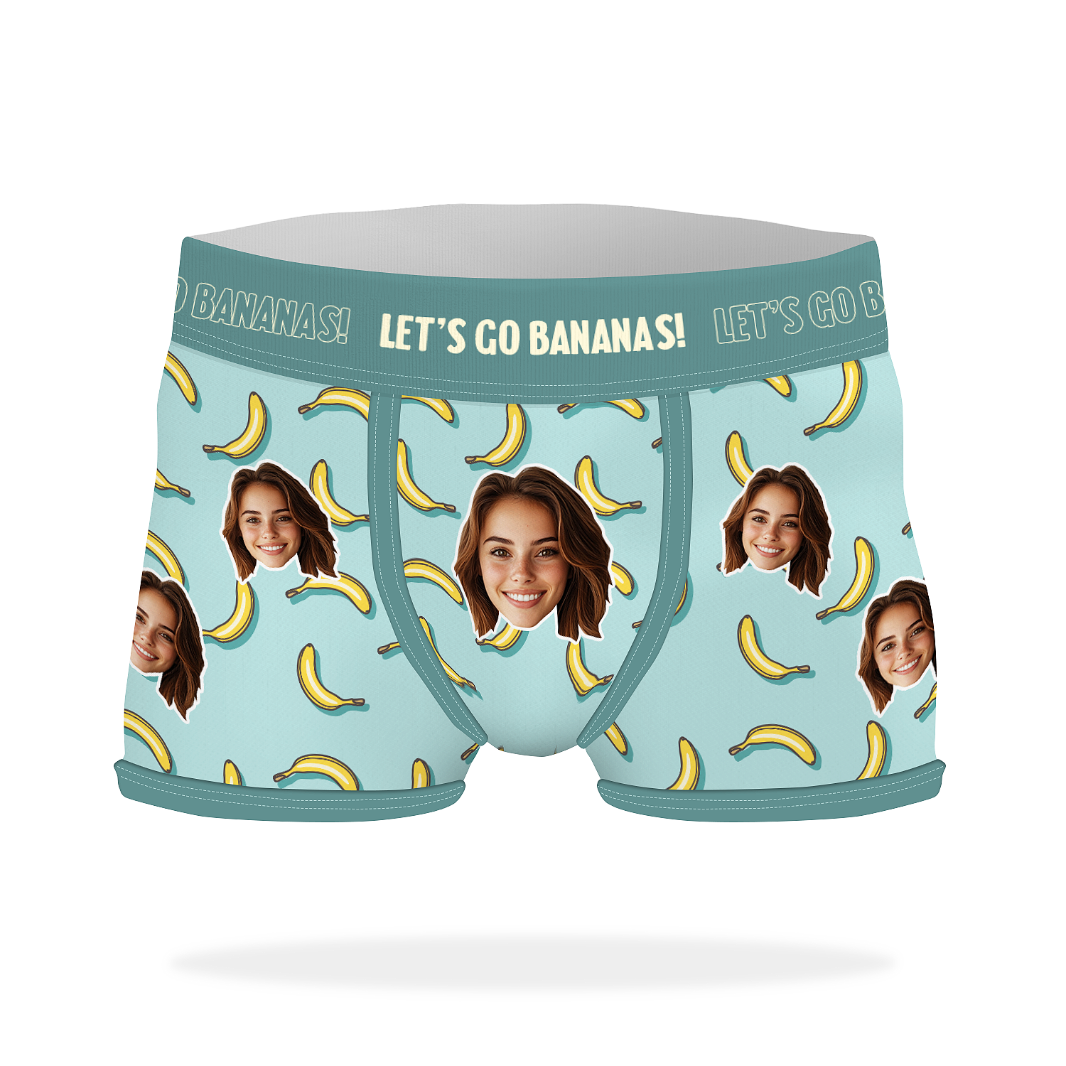 Personalized Fun Boxers with Faces