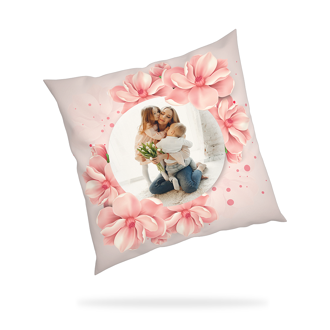 Персонализирани Перници со Цвеќиња