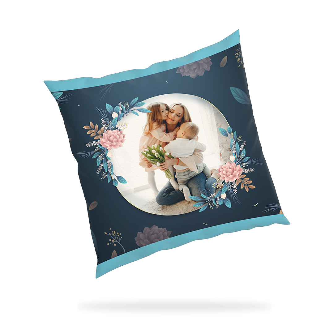 Персонализирани Перници со Цвеќиња