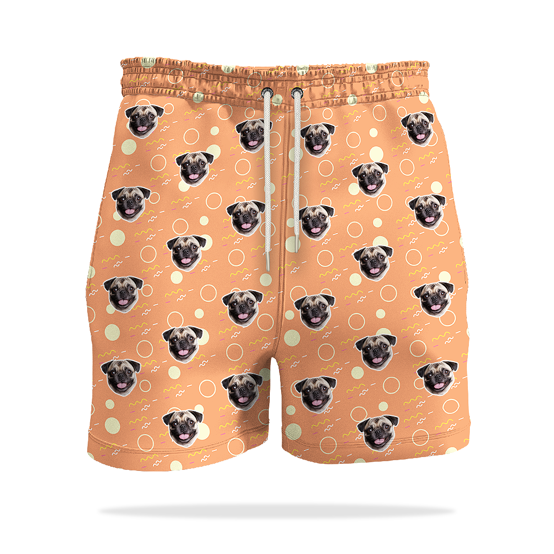 Персонализирани Кучешки Шорцеви со Лица