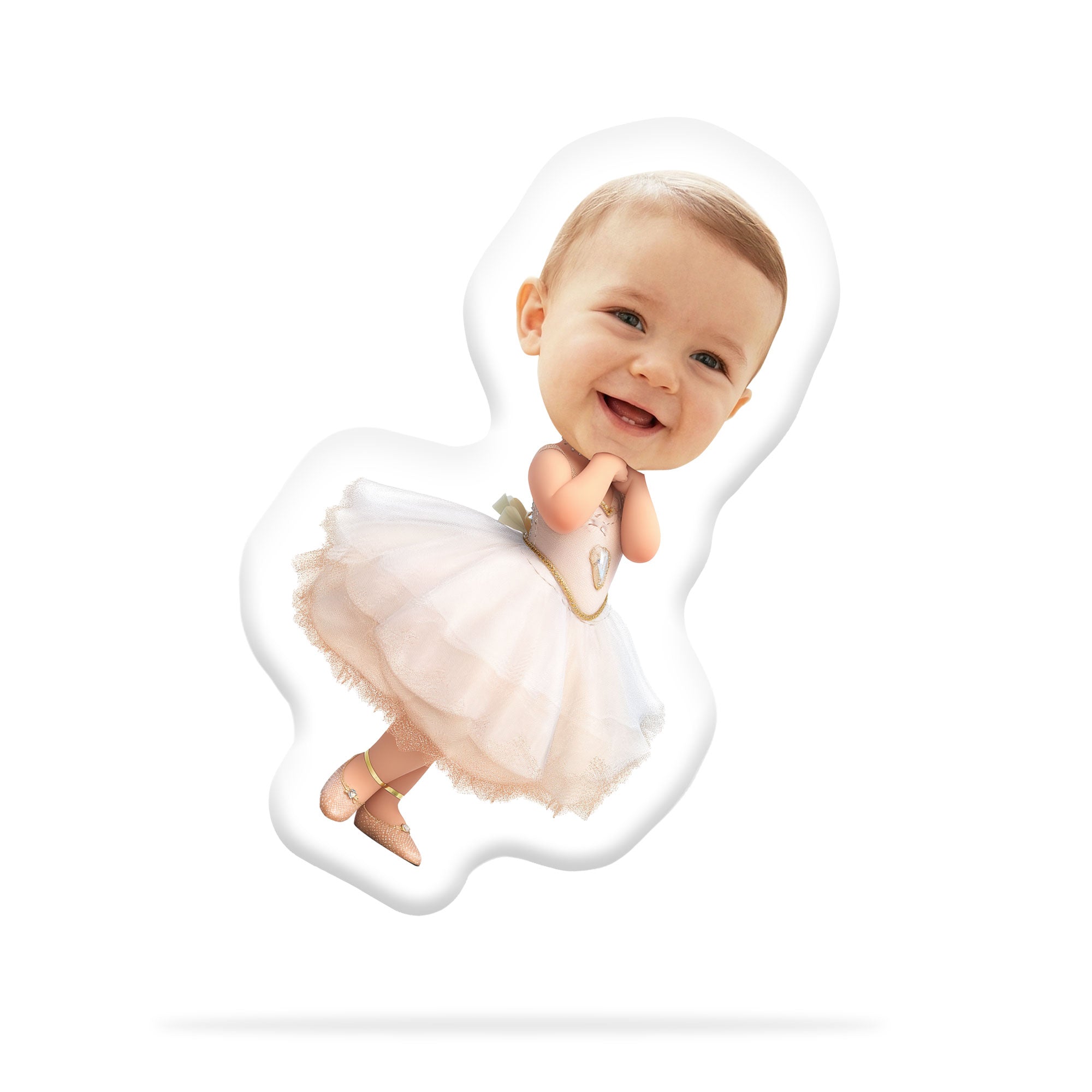 Персонализирана Възглавничка с Лице "Малка балеринка"