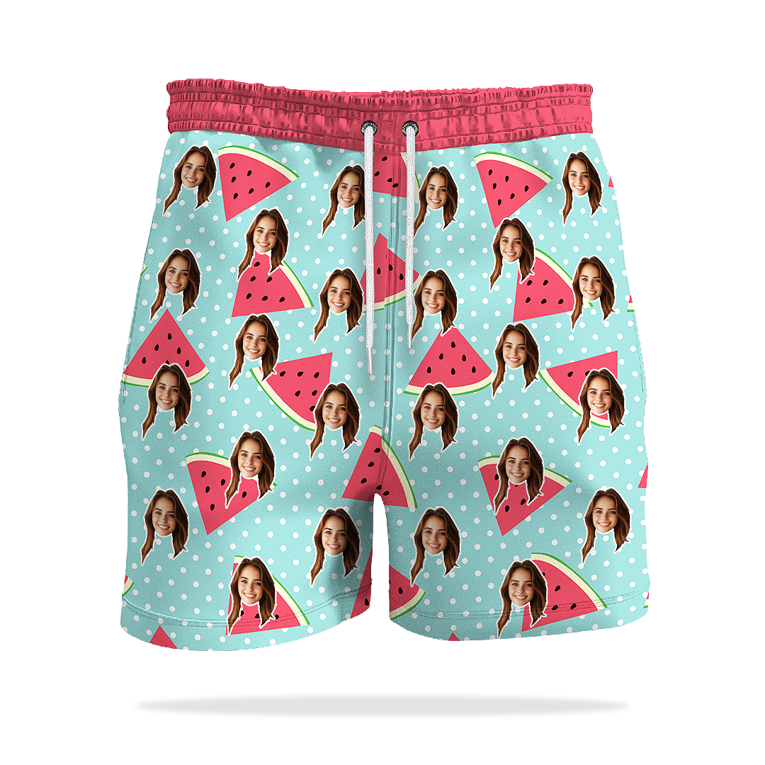 Персонализирани Шорти со Лица со Храна