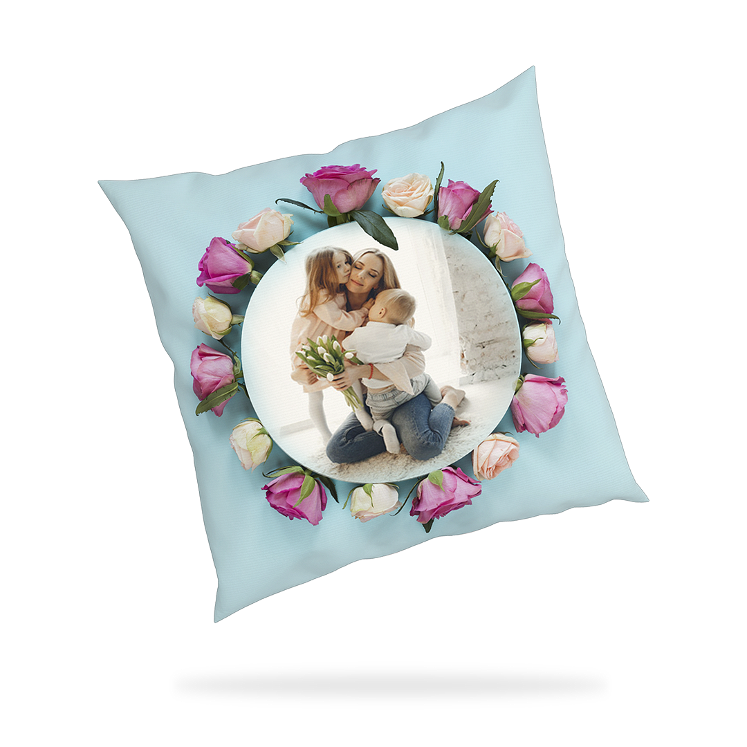 Персонализирани Перници со Цвеќиња