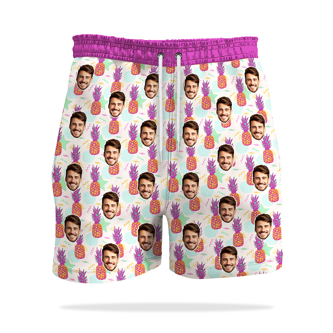 Персонализирани Шорти со Лица со Храна