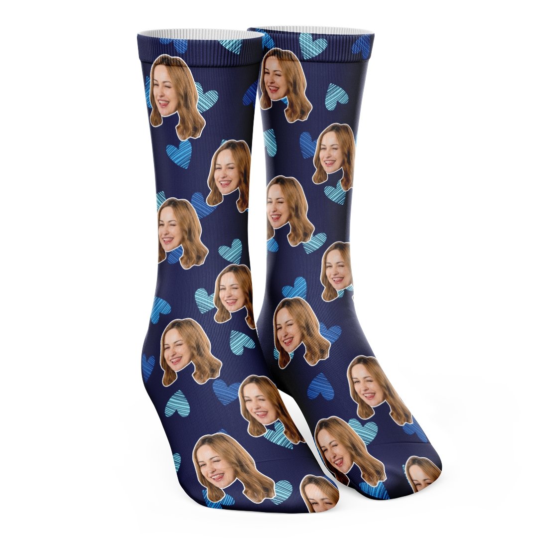 Добави Персонализирани Любовни Чорапи - My Face On Sox