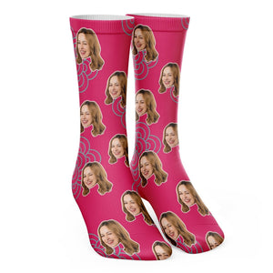 Добави Персонализирани Цветни Чорапи - My Face On Sox