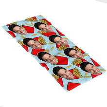 Load image into Gallery viewer, Персонализирана Хавлия с Храна - My Face On Sox