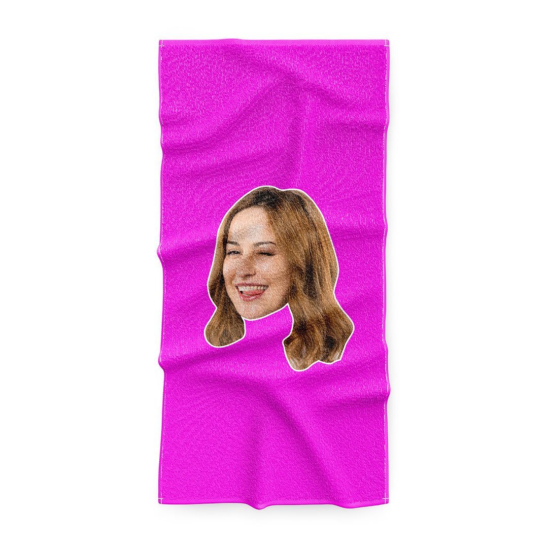 Персонализирана Класическа хавлия с 1 лице - My Face On Sox