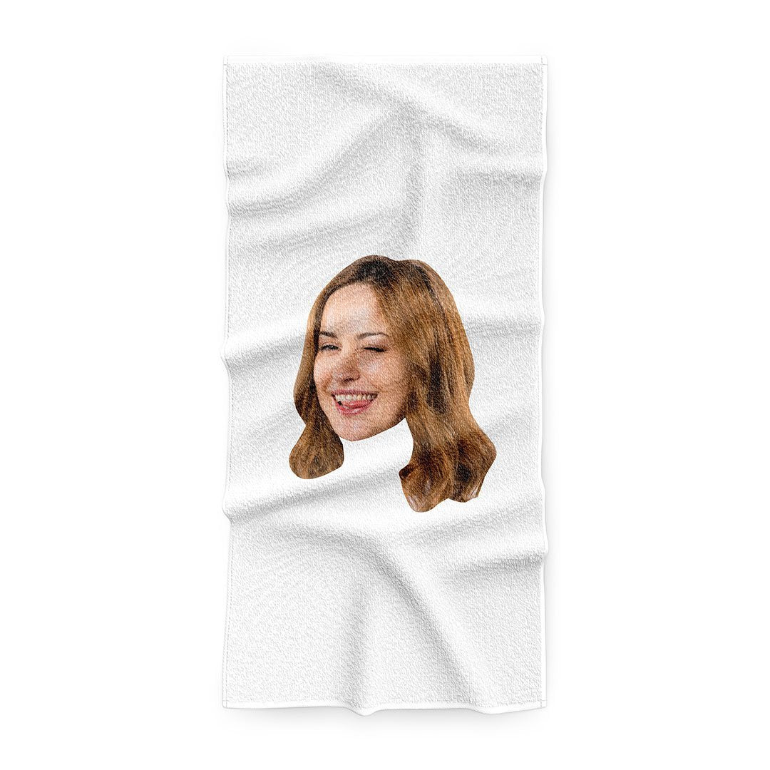 Персонализирана Класическа хавлия с 1 лице - My Face On Sox