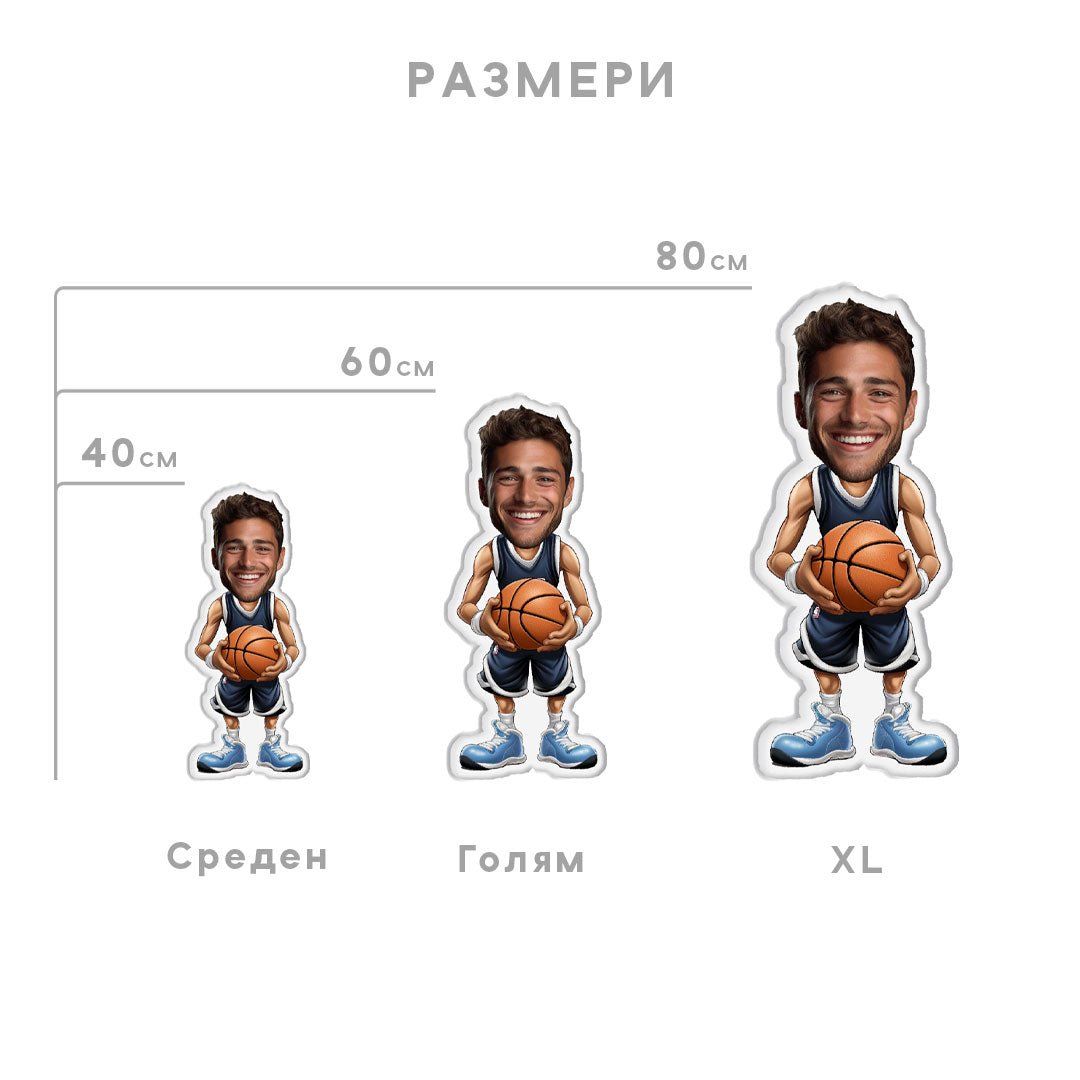 Персонализирана Възглавничка с Лице 