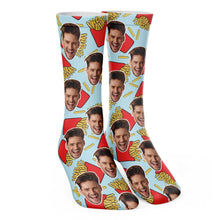 Load image into Gallery viewer, Персонализирани Чорапи с Храна - My Face On Sox
