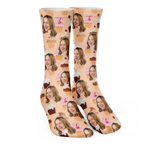 Load image into Gallery viewer, Персонализирани Чорапи с Храна Vol.2 - My Face On Sox