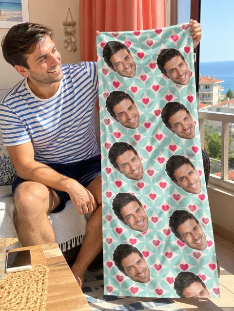 Примерна персонализация: Personalized Love Towel — 4