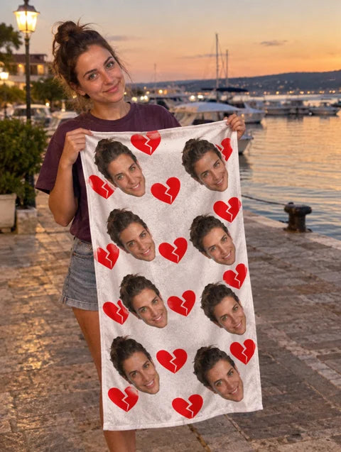 Примерна персонализация: Personalized Love Towel — 6