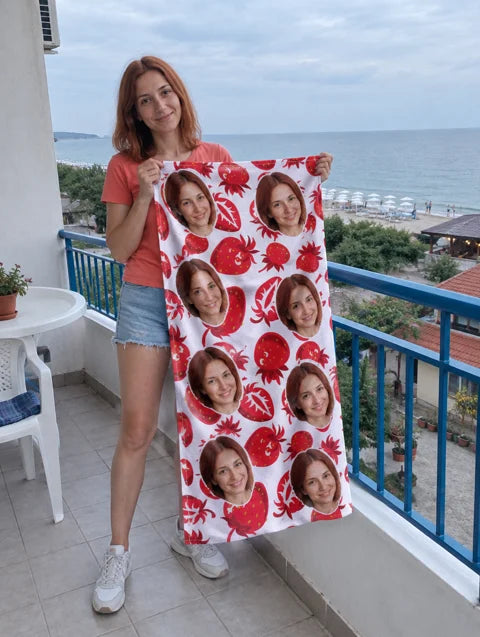 Примерна персонализация: Personalized Towel with Food — 6