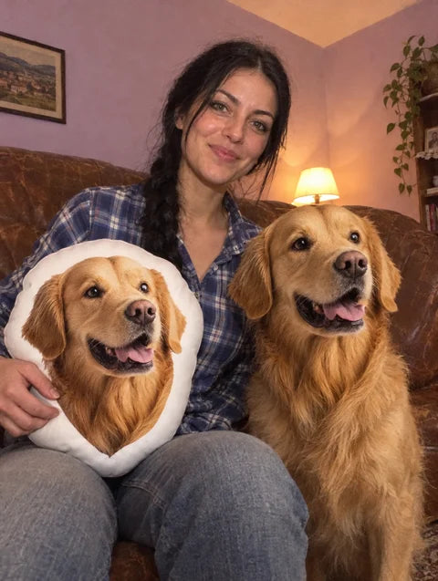 Примерна персонализация: Personalized Dog Pillow — 6