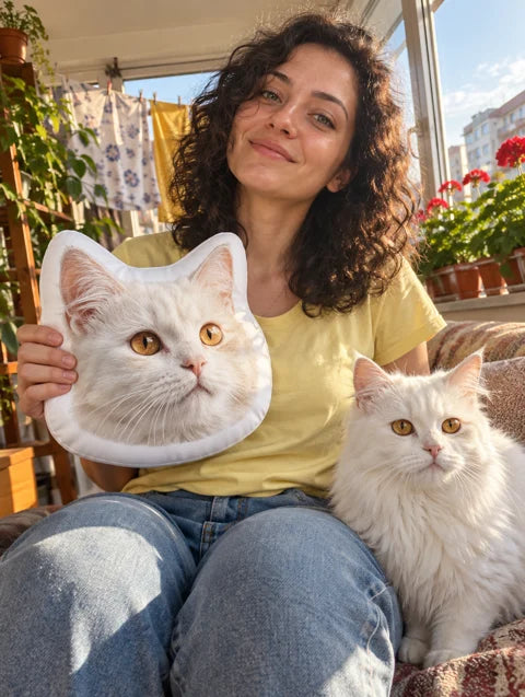Примерна персонализация: Personalized Cat Pillow — 5