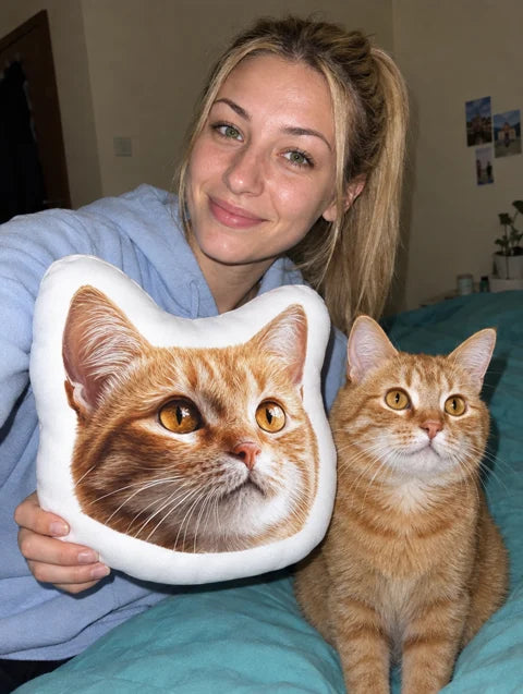 Примерна персонализация: Personalized Cat Pillow — 6